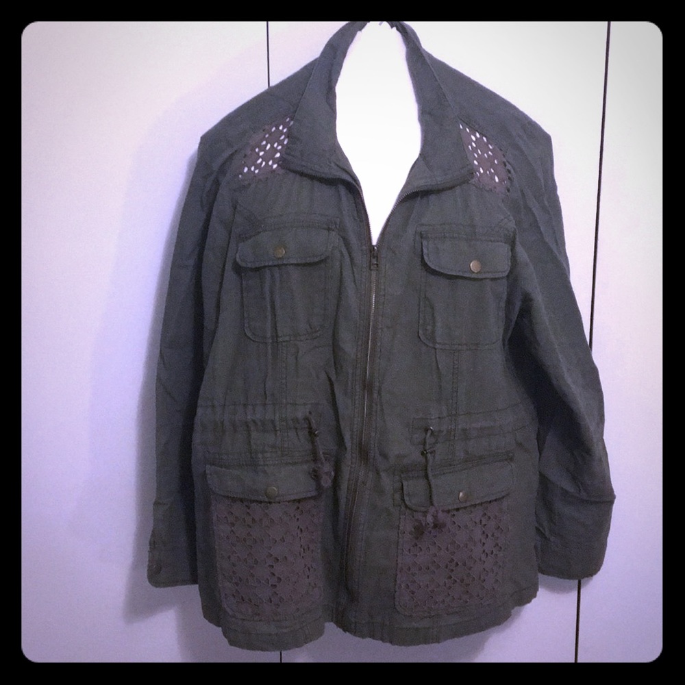 Green jacket from Maurice’s